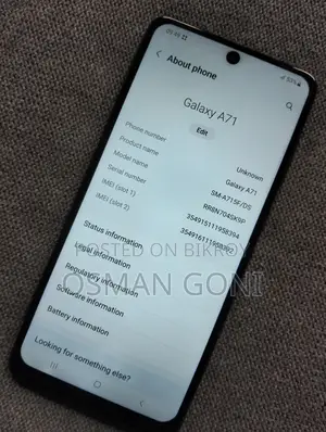Samsung Galaxy A71 8/128 (Used)