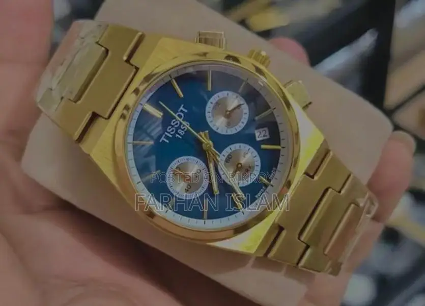 নতুন গোল্ডেন কালারের Tissot ঘড়ি