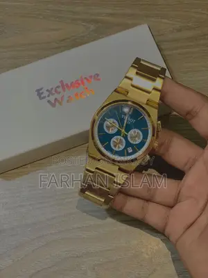 নতুন গোল্ডেন কালারের Tissot ঘড়ি
