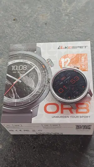 Kospet Orb BT Calling Smart Watch | AMOLED Display 10 Months Warranty