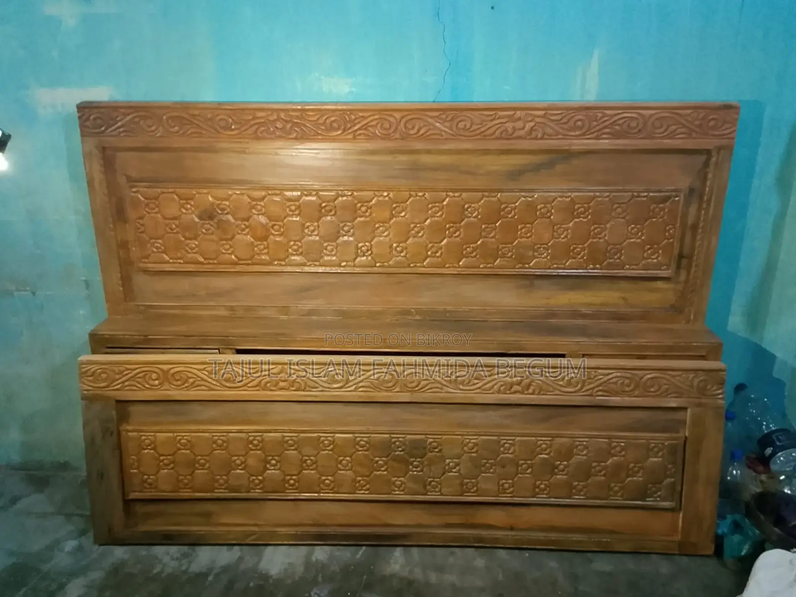 New Akashmoni Wood Bed
