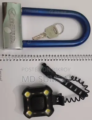 Bike Lock and Dipper Light