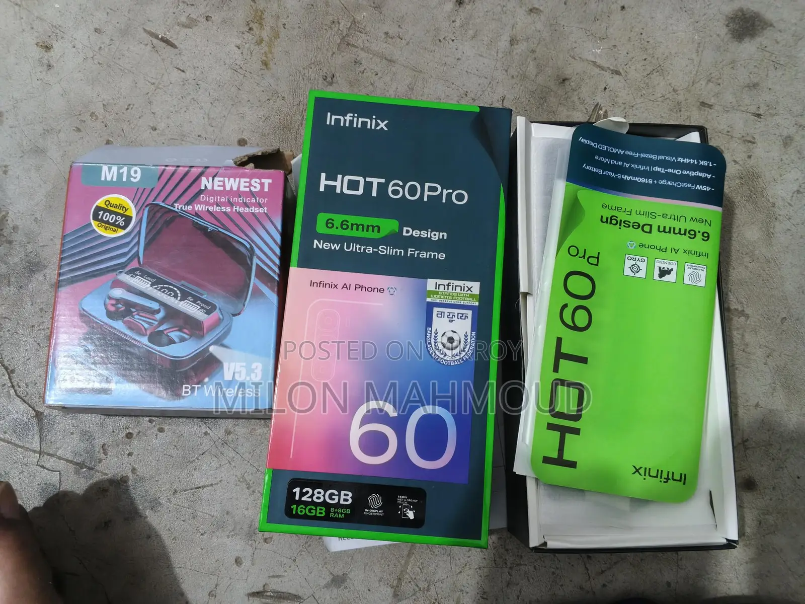 Infinix Hot 60 Pro . (Used)