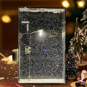 Snow Fall Night Lamp