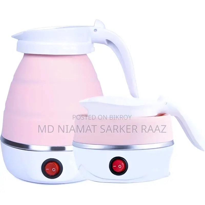 Portable Electric Folding Travel Kettle 0.6l