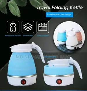Portable Electric Folding Travel Kettle 0.6l