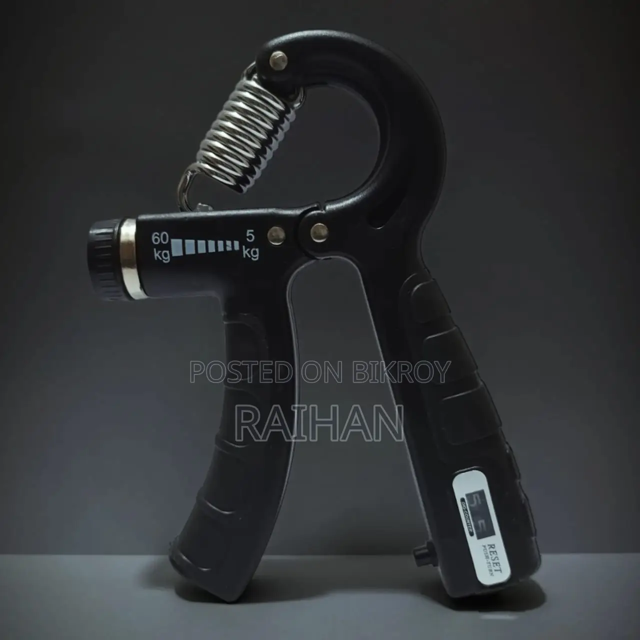 5-60kg adjustable||1-99reps countable||Hand Gripper