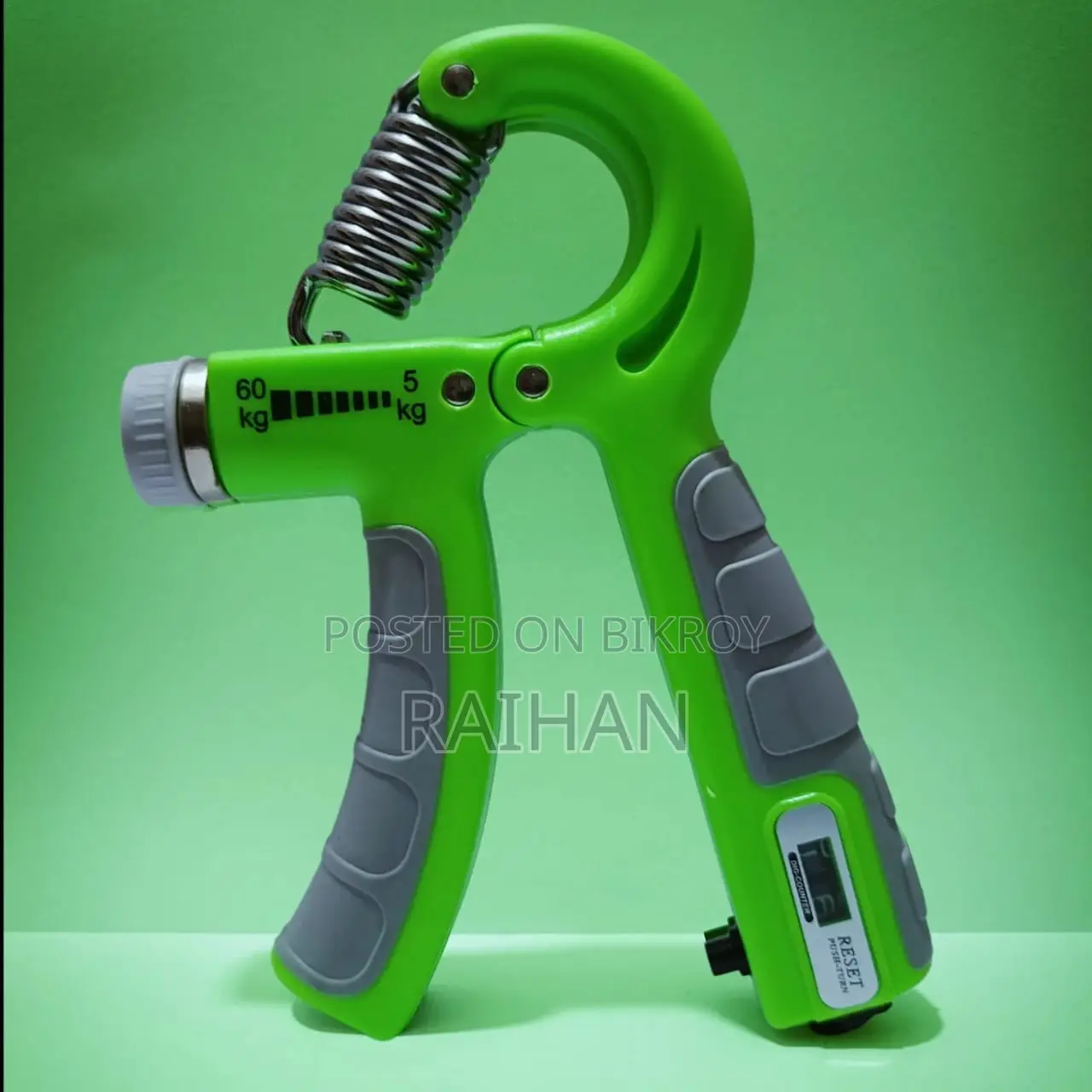 5-60kg adjustable||1-99reps countable||Hand Gripper