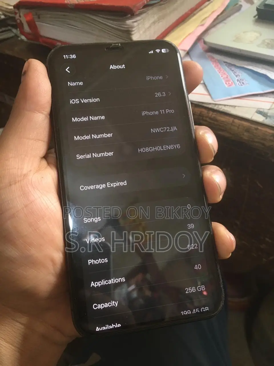 Apple iPhone 11 Pro 256 gb (Used)
