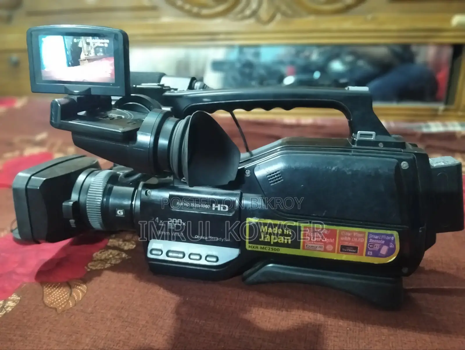 Urgent Sell: Sony HXR-MC2500 Professional Video Camera (Full HD)