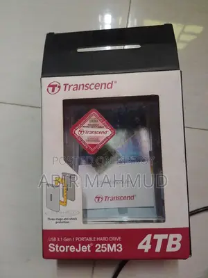 Transcend Storejet 25m3 External Hard Drive (original)