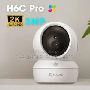 EZVIZ H6C Pro 2K Indoor Pan-Tilt Wi-Fi Security Camera