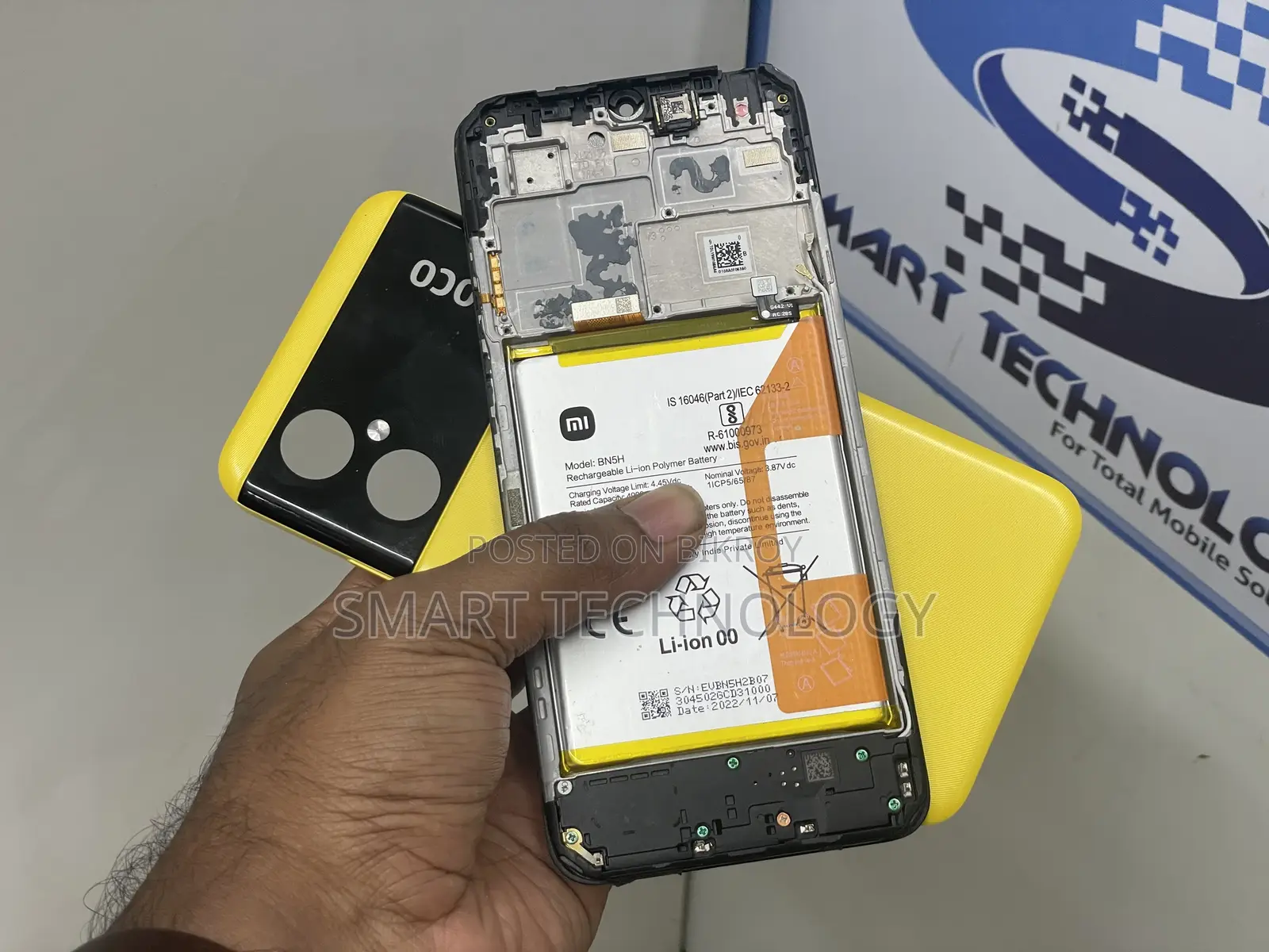 Poco M4 5G Original Display (With Frame)