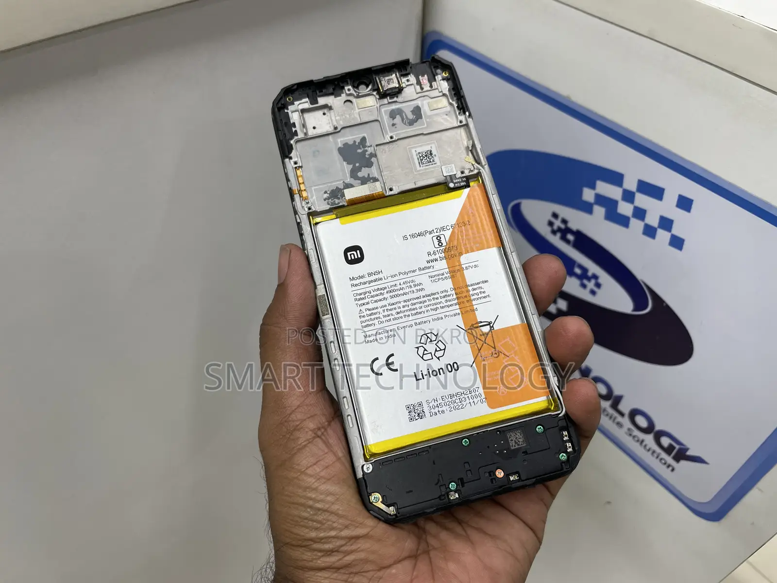 Poco M4 5G Original Display (With Frame)