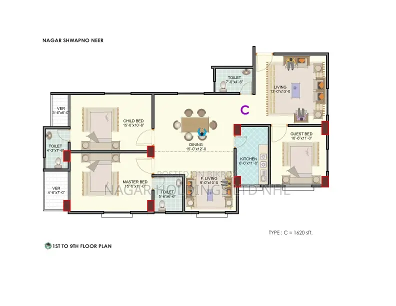 Pursue A Nice Ready Apartment for Sale Near Haji Camp @ Ashkona