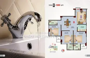 আশকোনায় হাজি ক্যাম্পের কাছে বিক্রয়ের জন্য একটি চমৎকার রেডি অ্যাপার্টমেন্ট