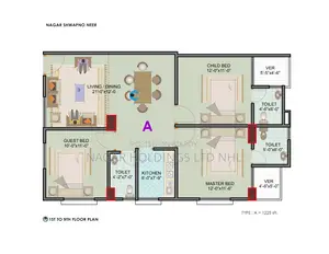 Beautiful 100 % Ready Flat For Sale Near Haji Camp @ Ashkona, Airport