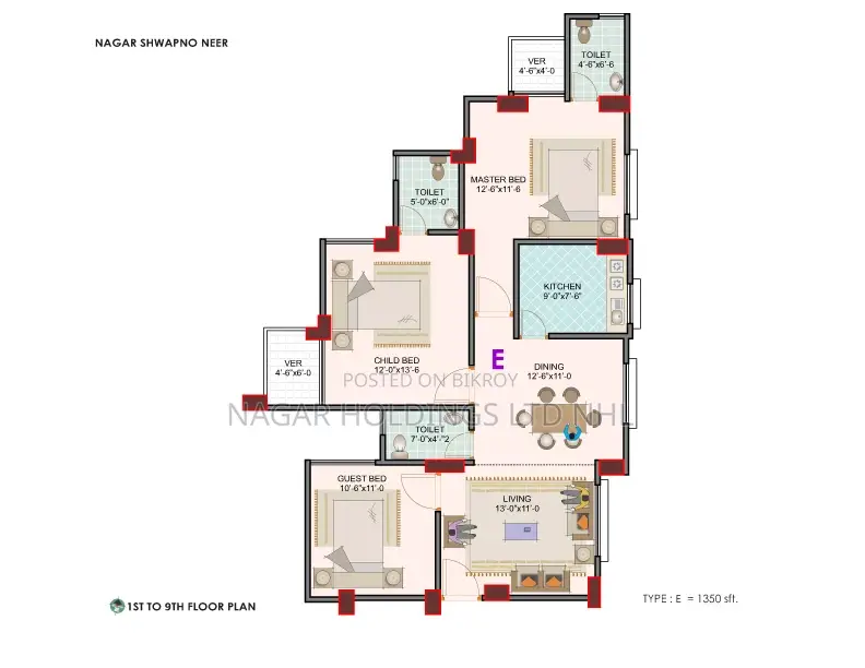 Beautiful 100 % Ready Flat For Sale Near Haji Camp @ Ashkona, Airport