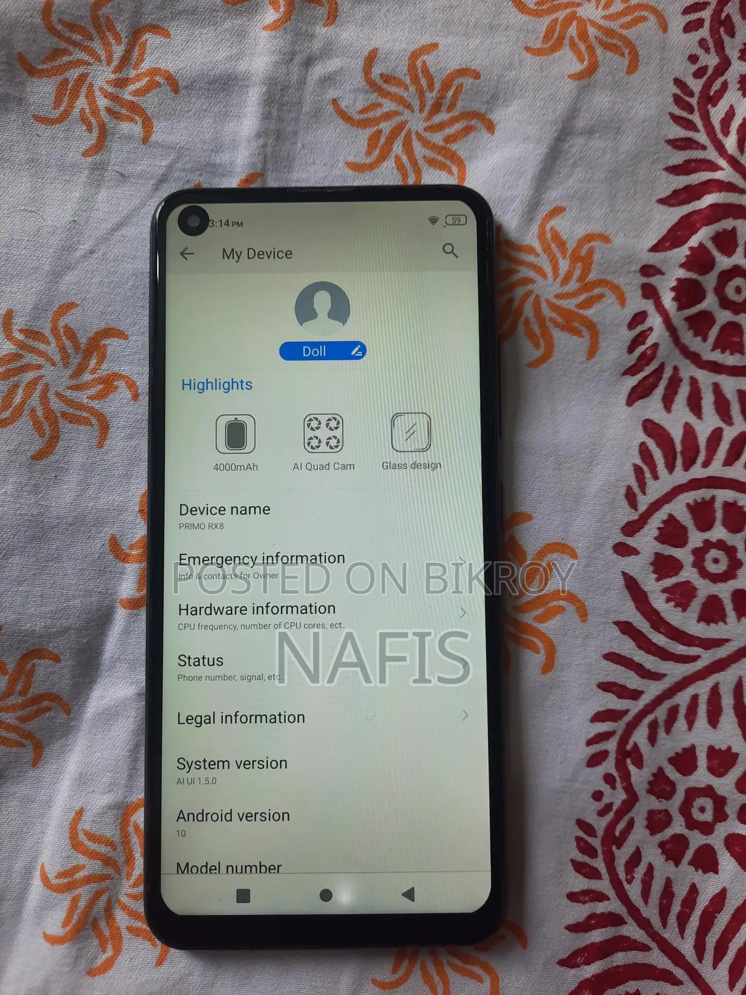 Walton Primo RX8 (Used)