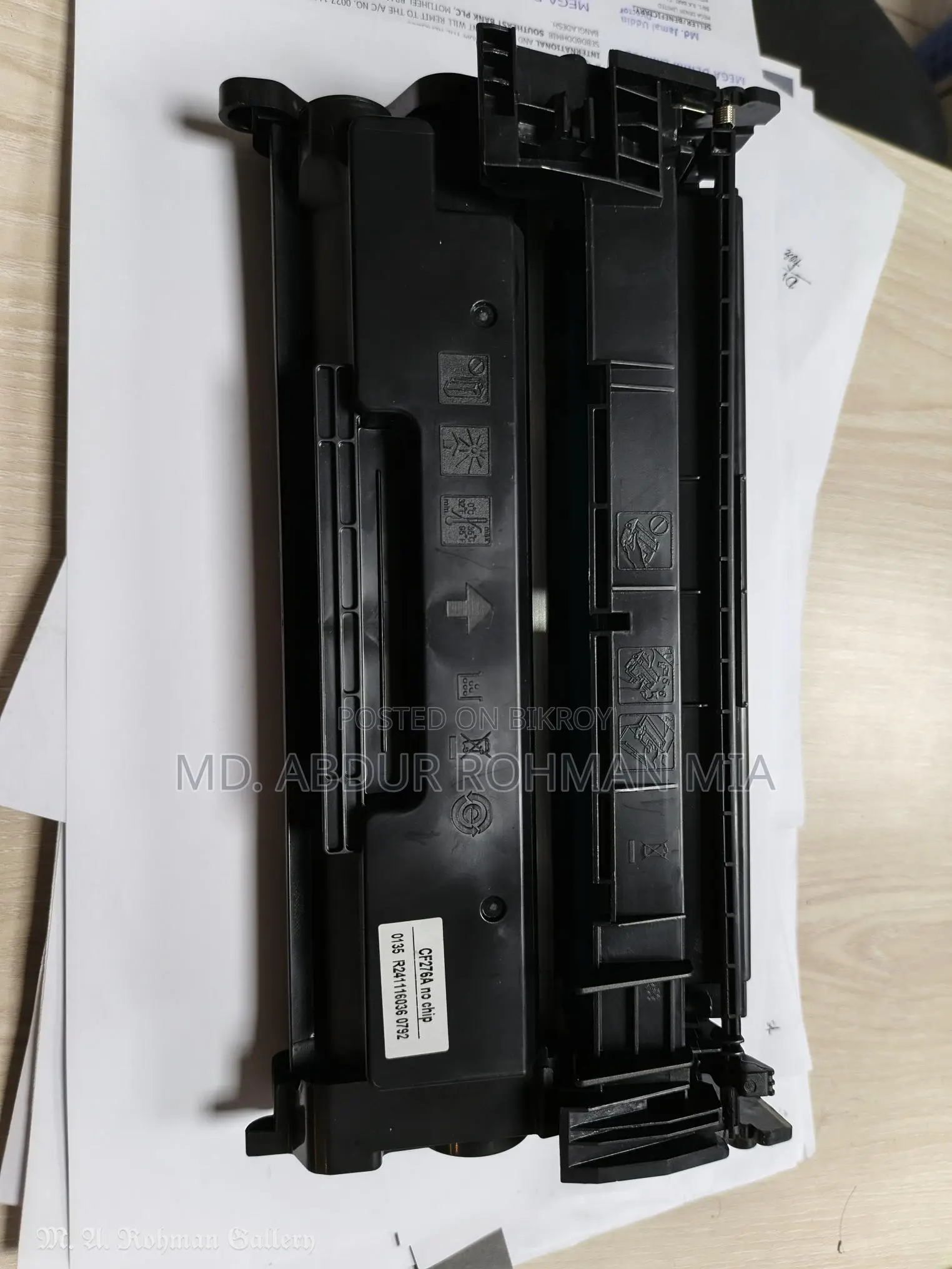 Hp 76a Printer Toner Empty Refillable