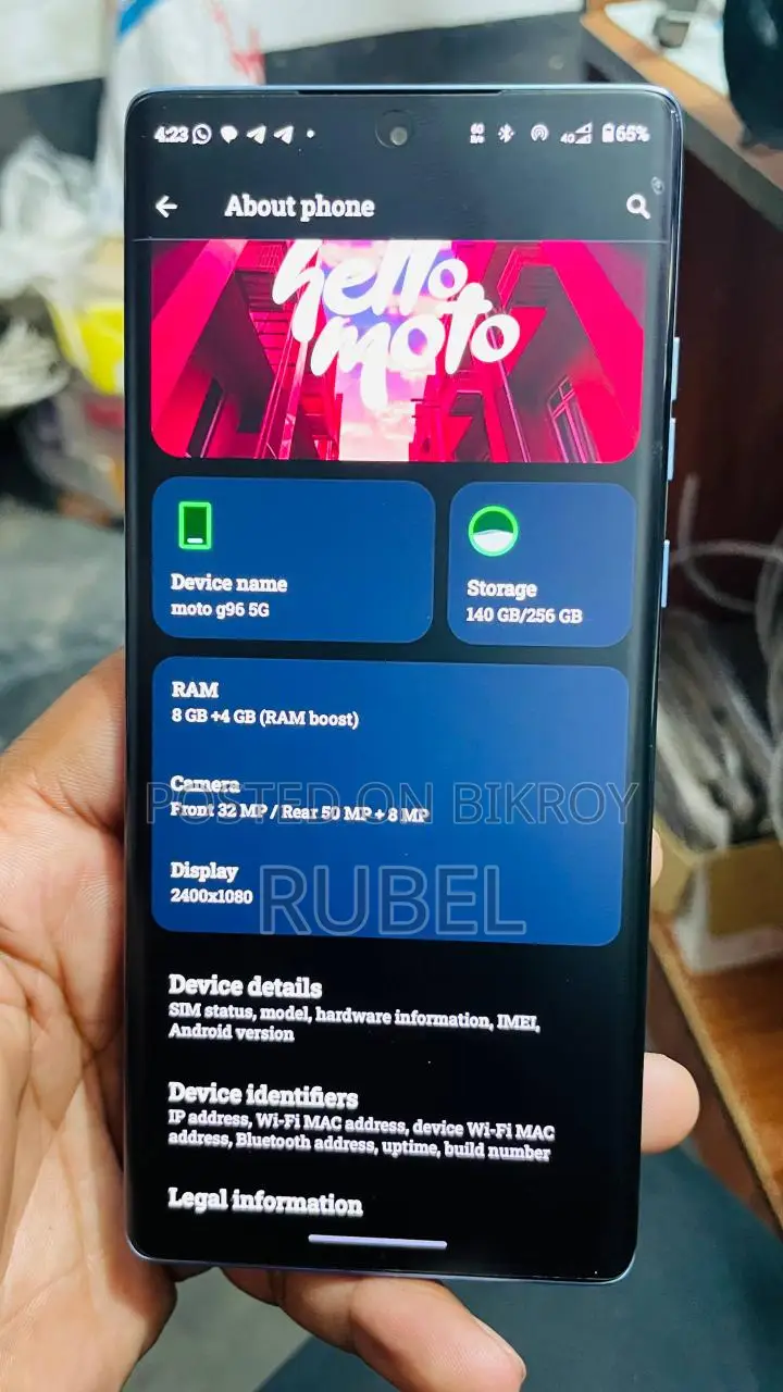 Motorola G95 Full Box (Used)