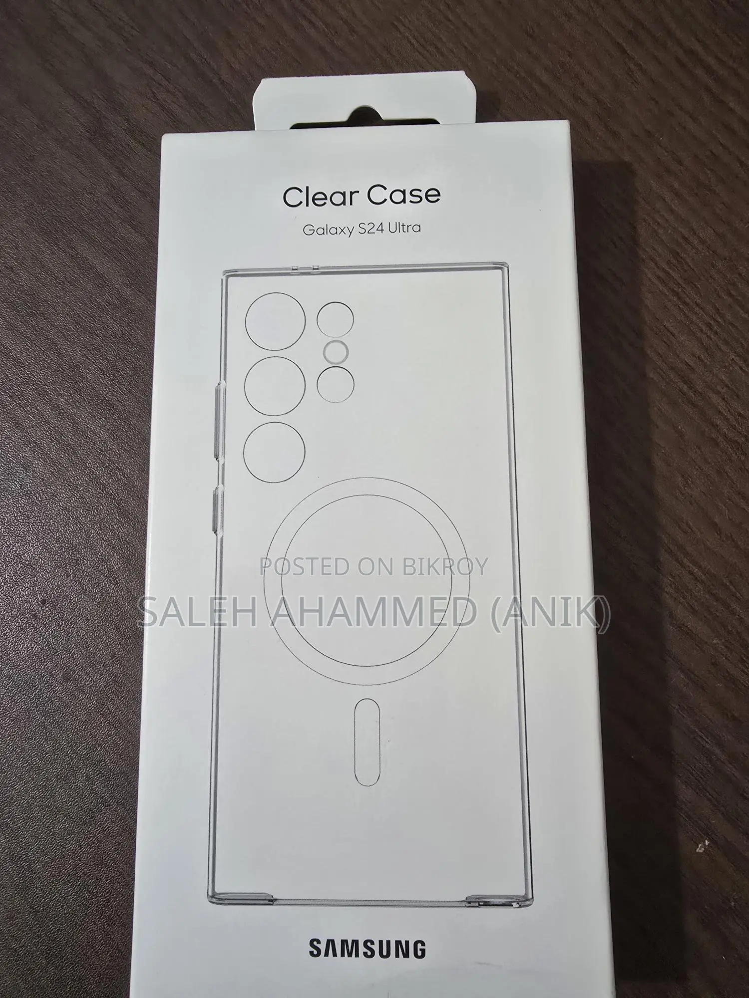 Clear Transparent Case for Samsung S24 Ultra
