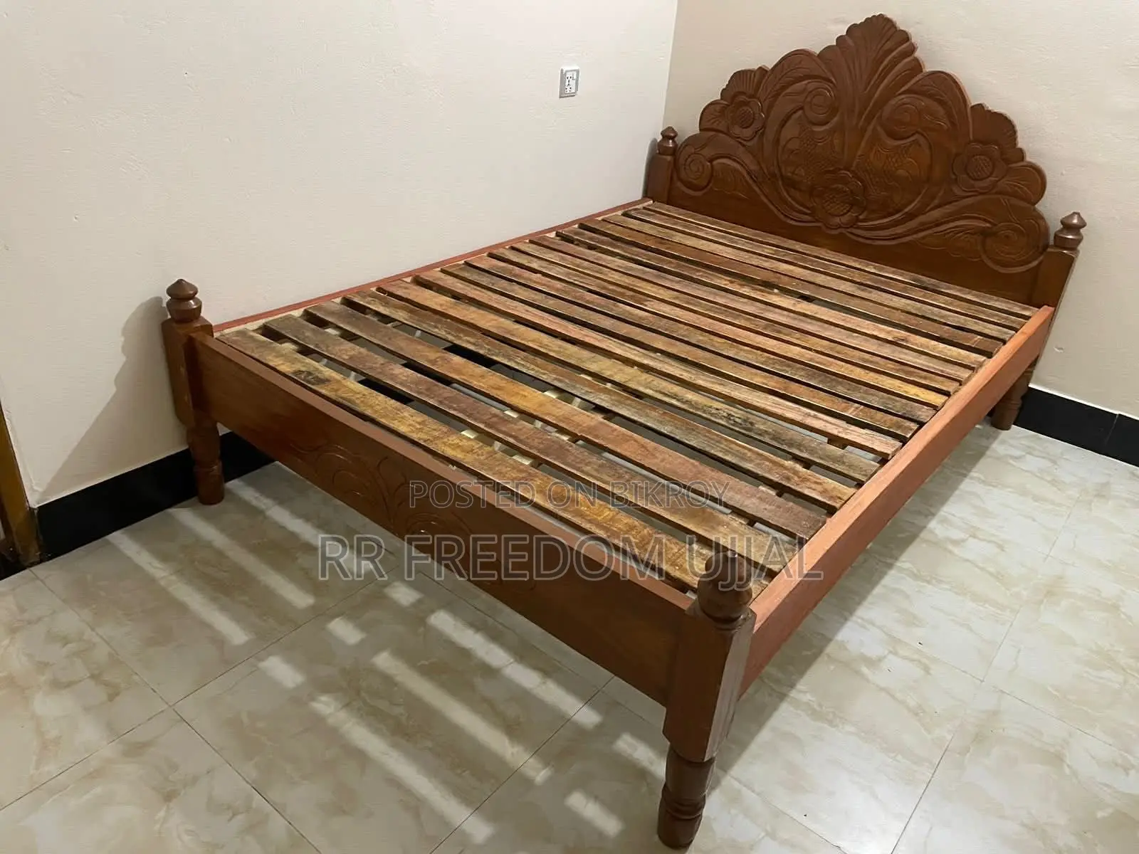 New Wooden Bed