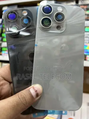iPhone 16 Pro অরিজিনাল ব্যাক গ্লাস / প্যানেল (গোল্ড, হোয়াইট, ব্ল্যাক)