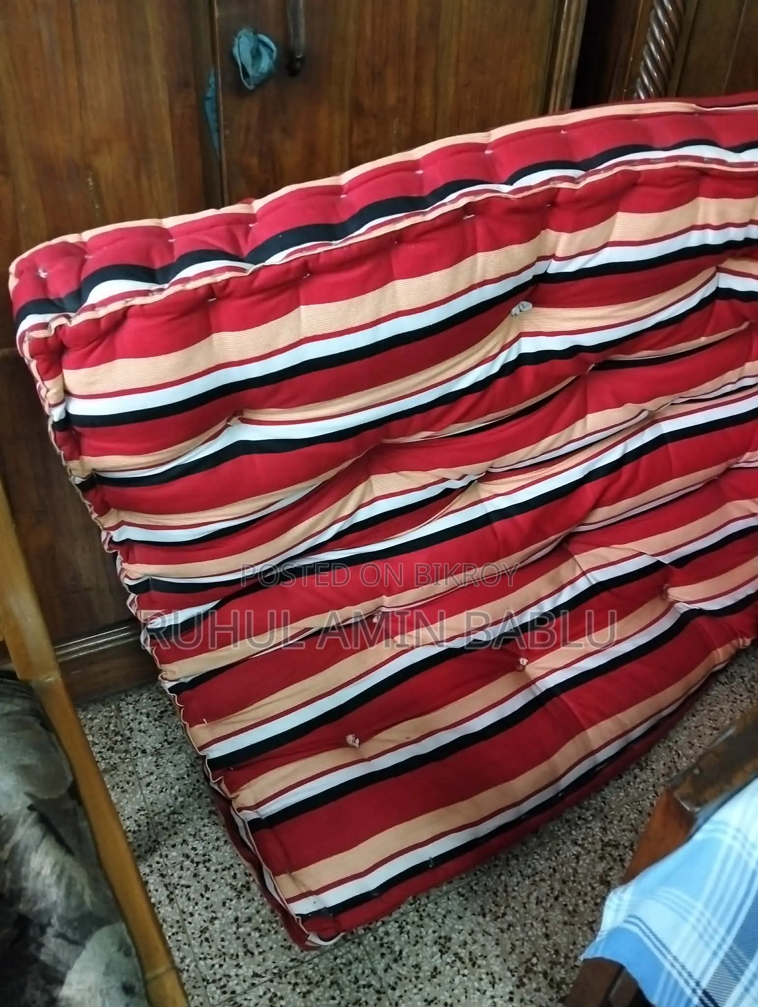 A new mattress will be sold