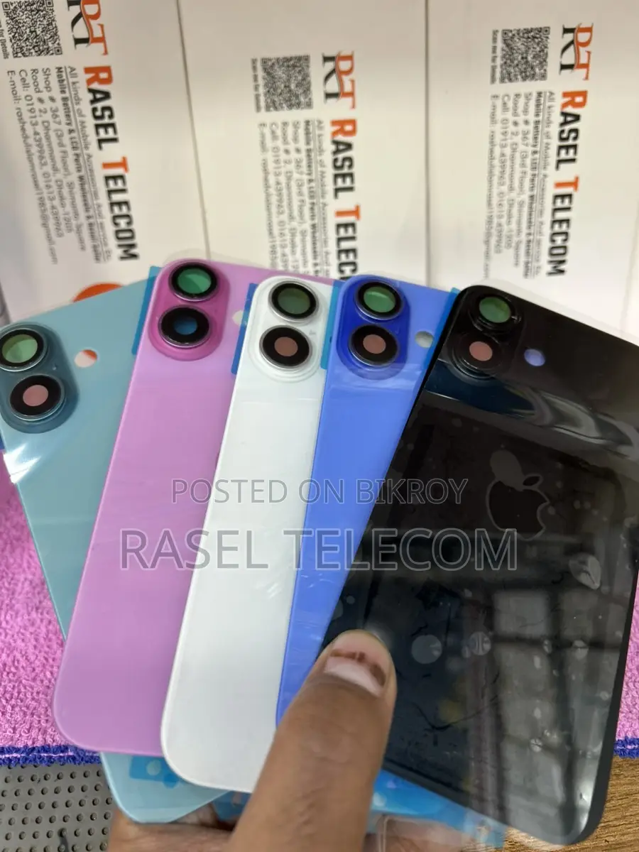 iPhone 16 Back Glass / Panel – Original Quality