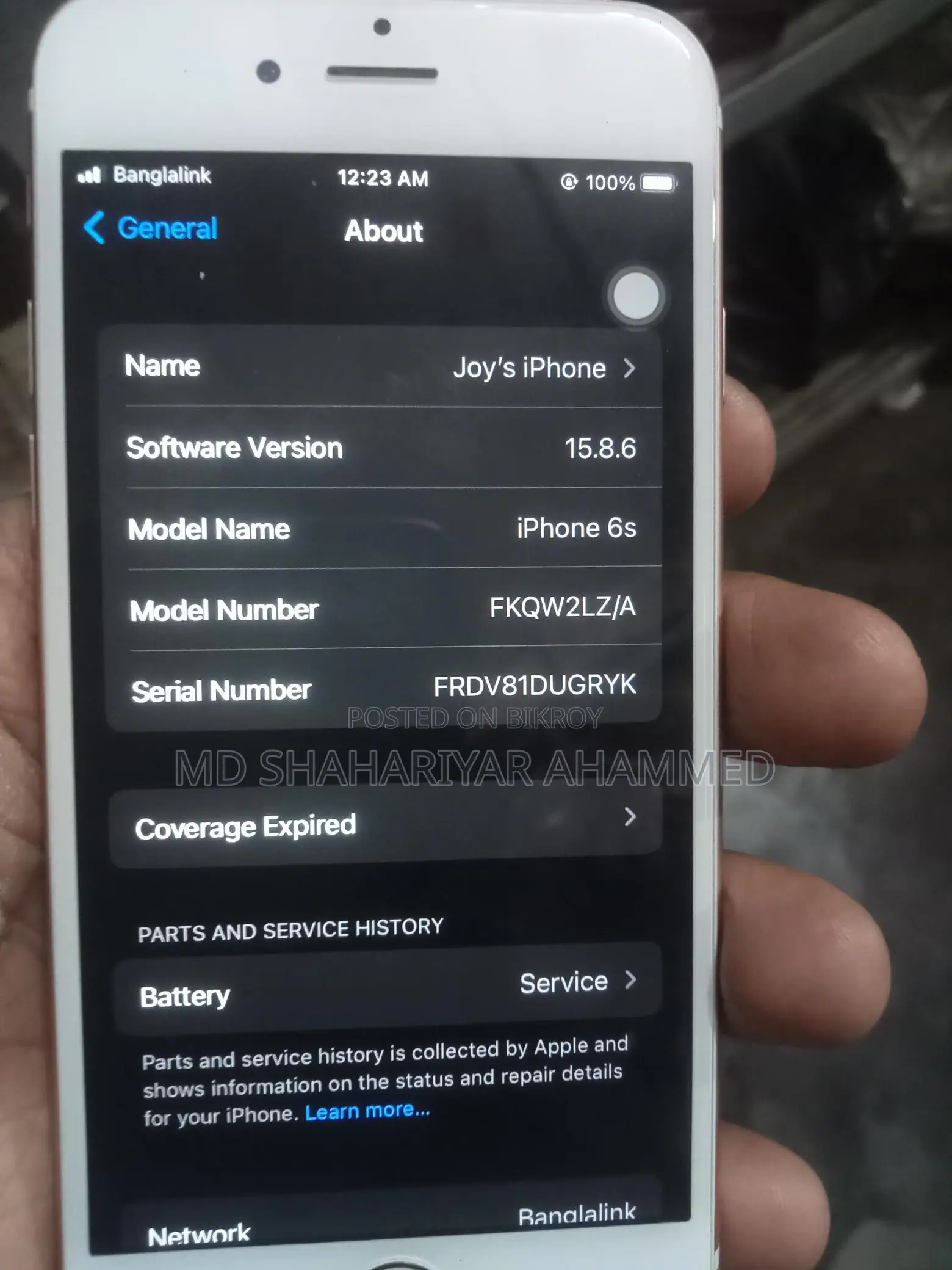 Apple iPhone 6S (Used)