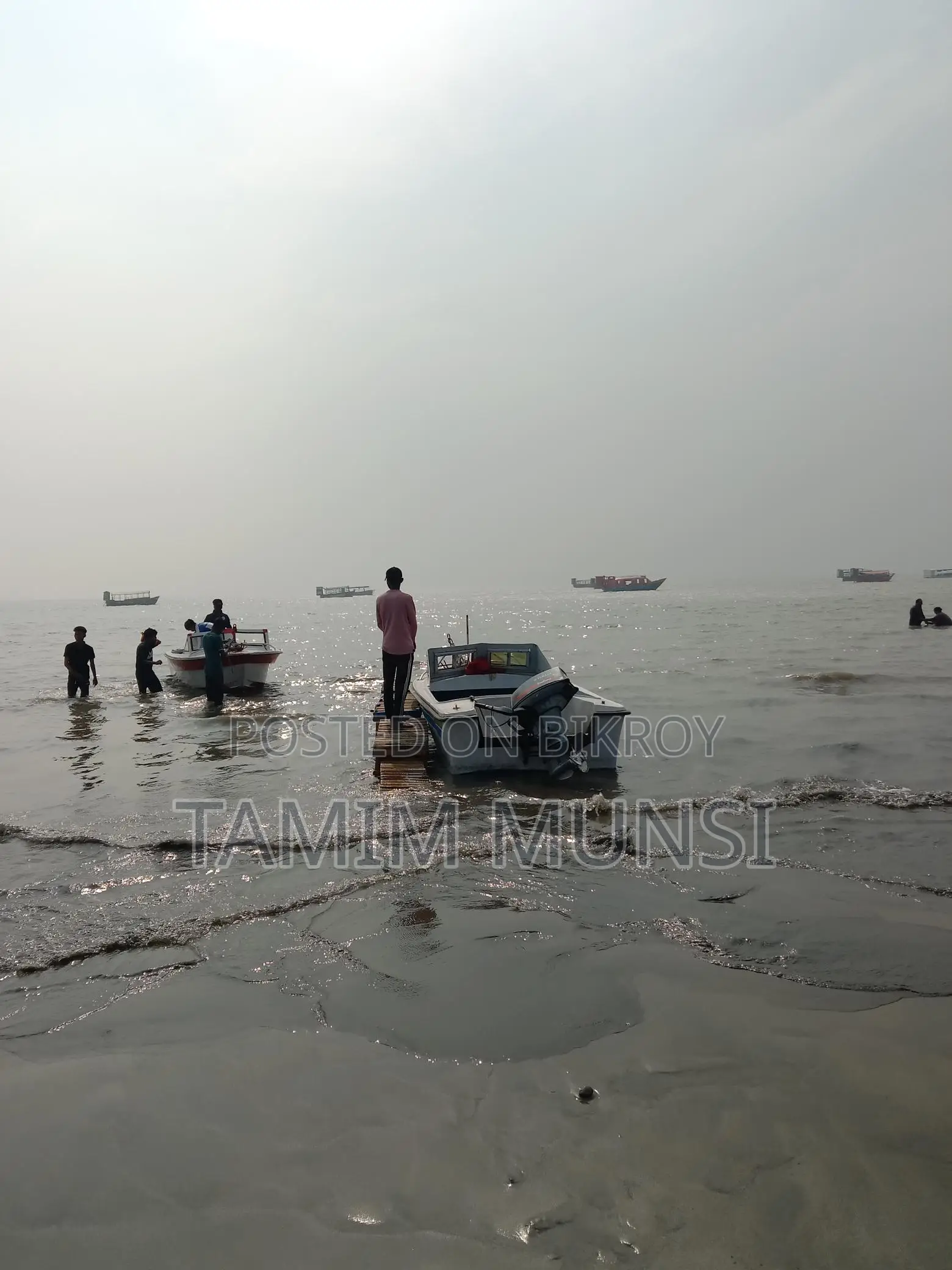 Speed Boat Fiber Body 40HP Yamaha Engine