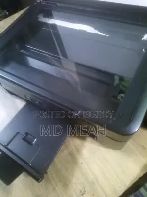 Epson L380 Scanner Printer Color Black Tank System
