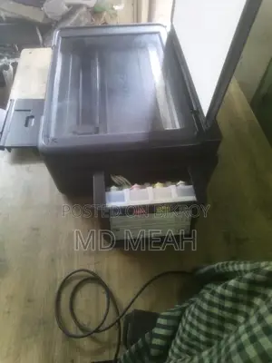 Epson L380 Scanner Printer Color Black Tank System