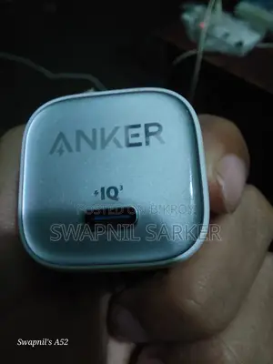 Anker Zolo 20w GaN Charger - Original Apple Cable