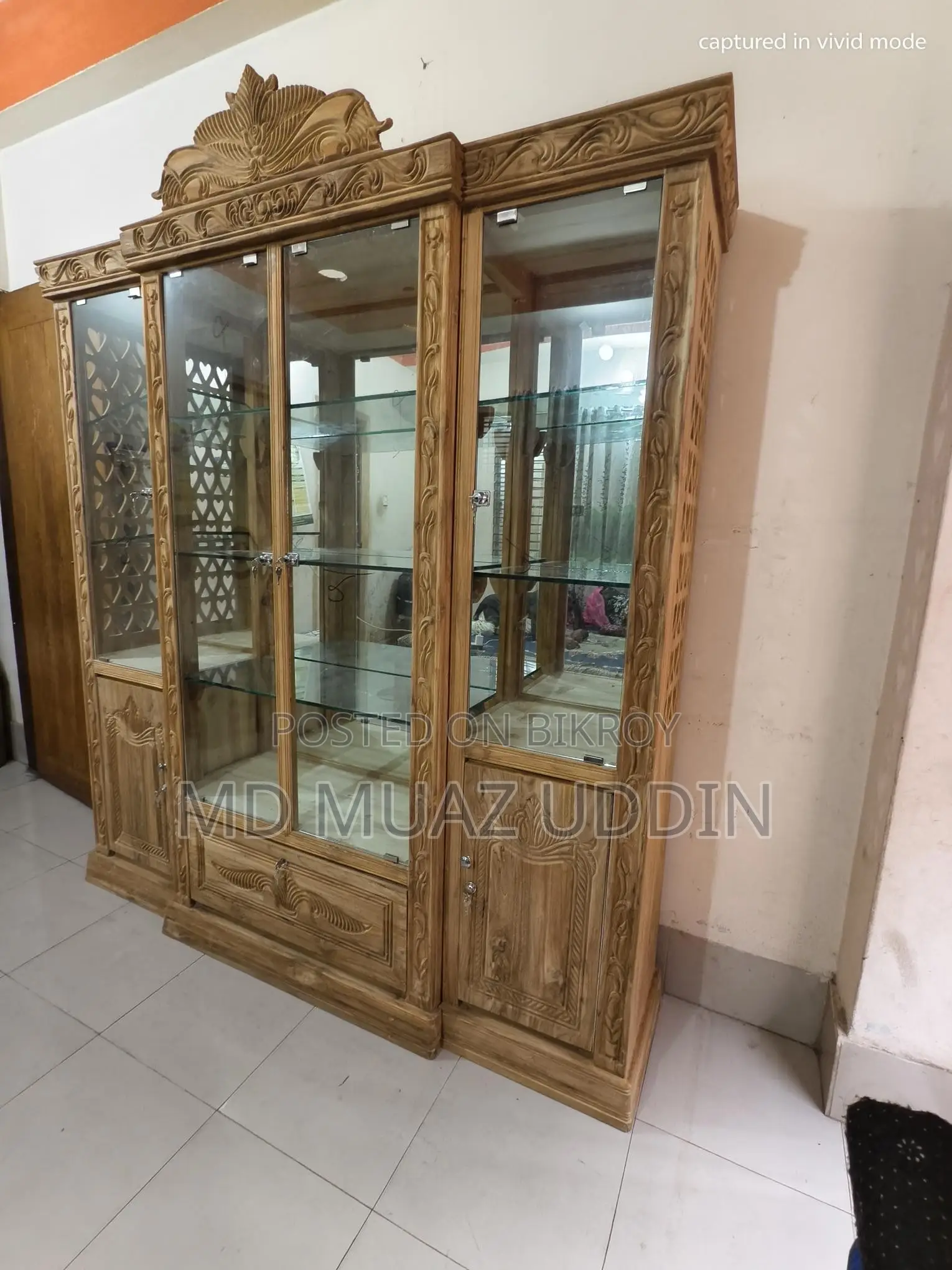 Chittagong Teak Wood Showcase
