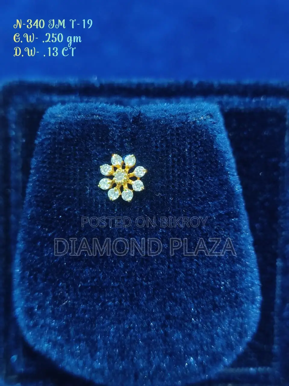 Diamond nosepin
