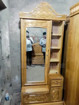 Wholesale Price Beds, Wardrobes, and Dressing Tables Made of Chittagong Teak Wood