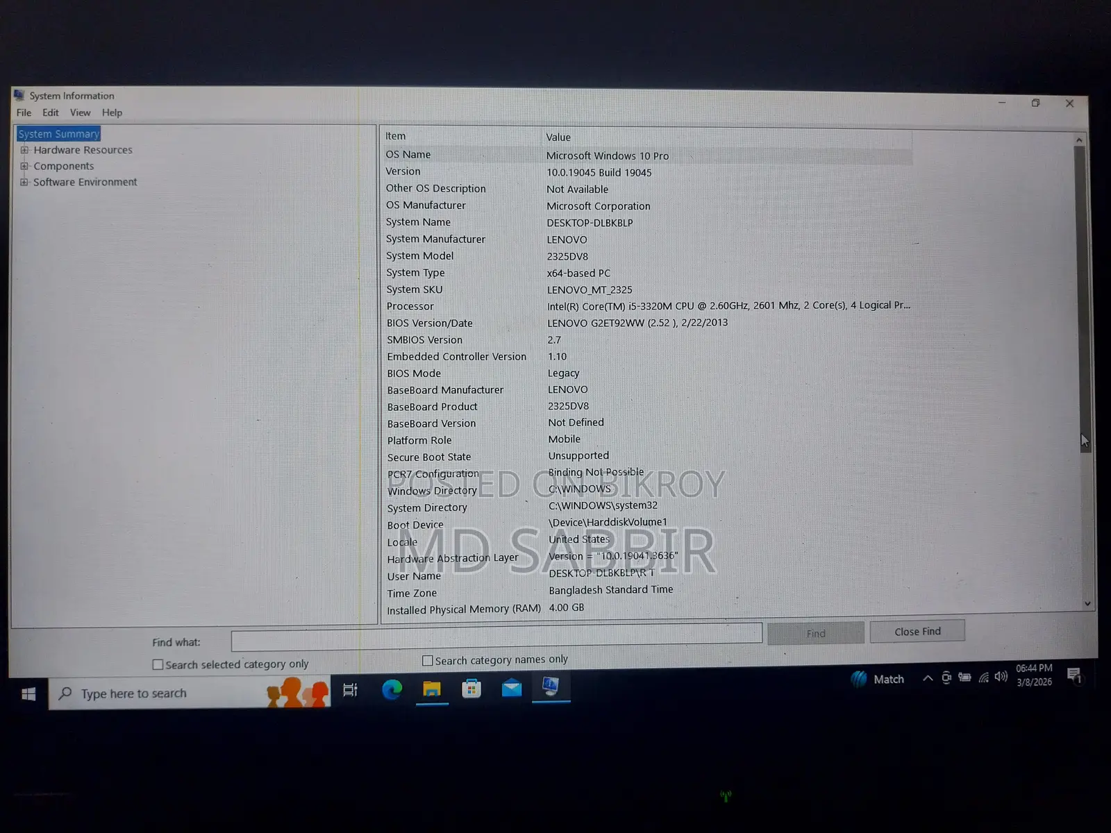 Laptop for sale