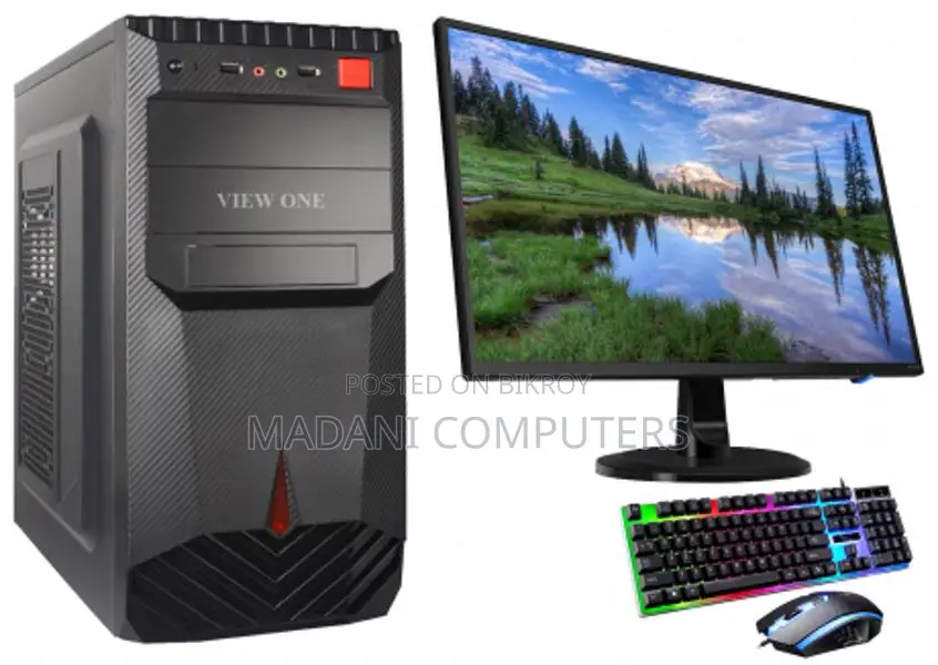 8gb গ্রাফিক্স 6th Zen Core I5 গেমিং Pc 22'' Led সাথে 1tb Hdd/128gb Ssd