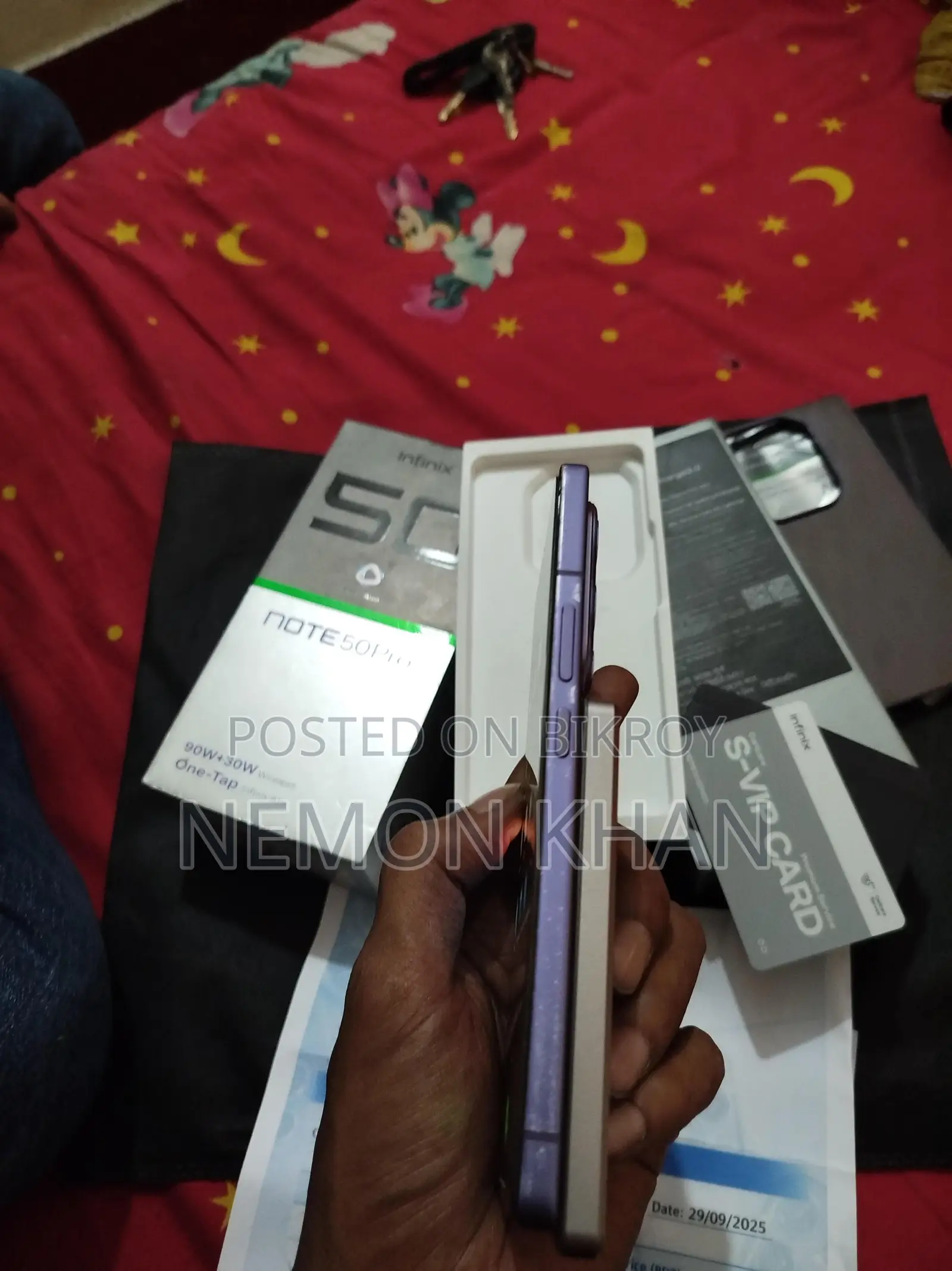 Infinix Note 50 Pro 16/256 (ব্যবহৃত)
