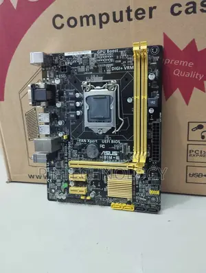 Asus H81m Motherboard 4th Gen with One Year Warranty