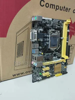 Asus H81m Motherboard 4th Gen with One Year Warranty