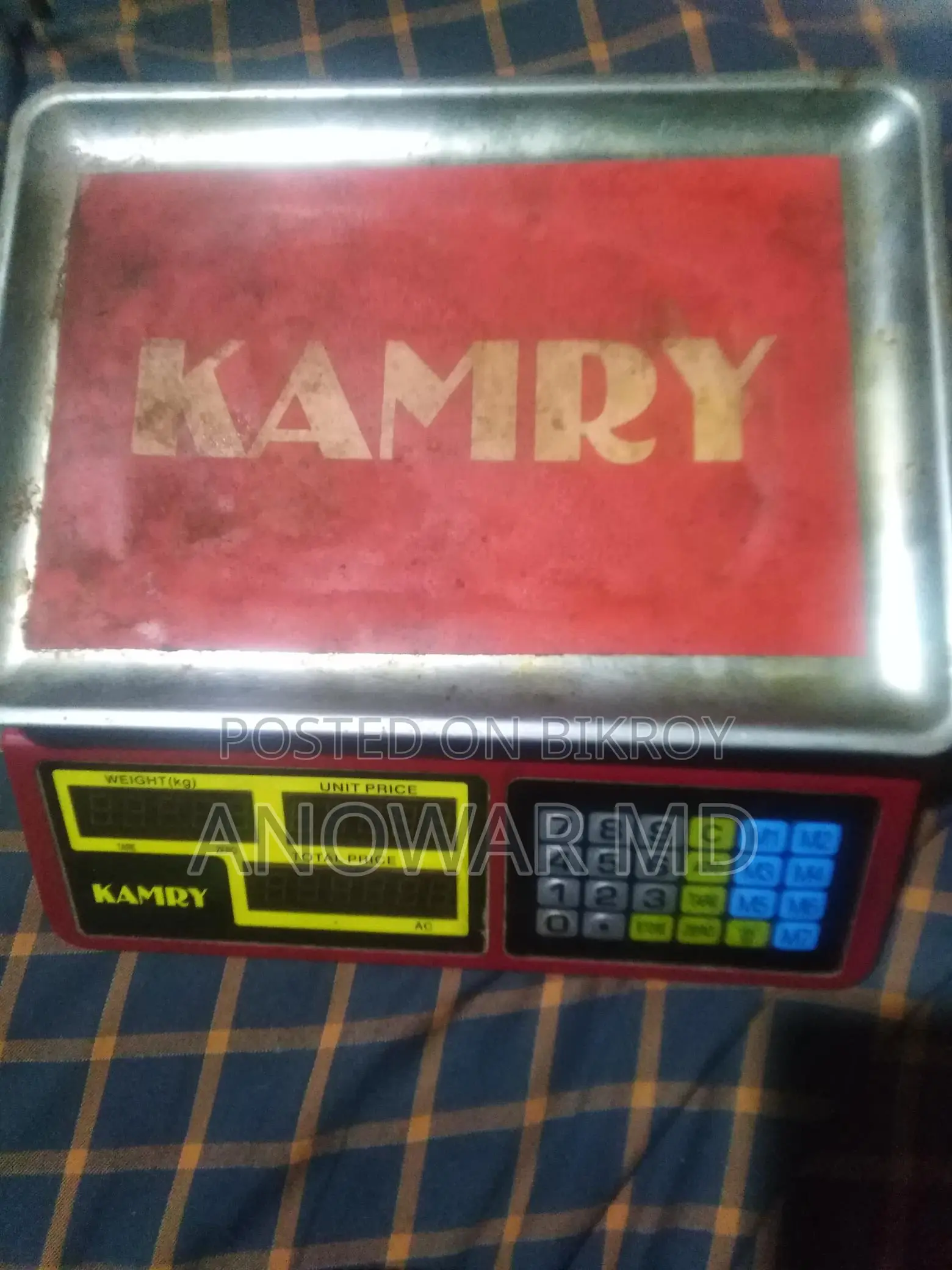 A Digital Weighing Scale