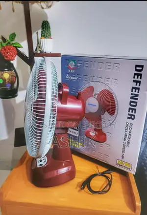 Original Defender 12-Inch Rechargeable Fan