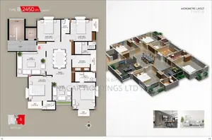 2450 sft. Peaceful & Prestigious Apartment @ Bashundhara
