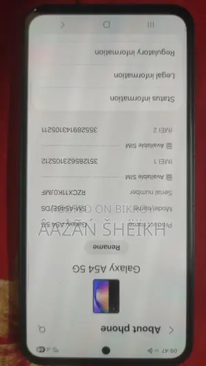 Samsung Galaxy A54 Original (Used)