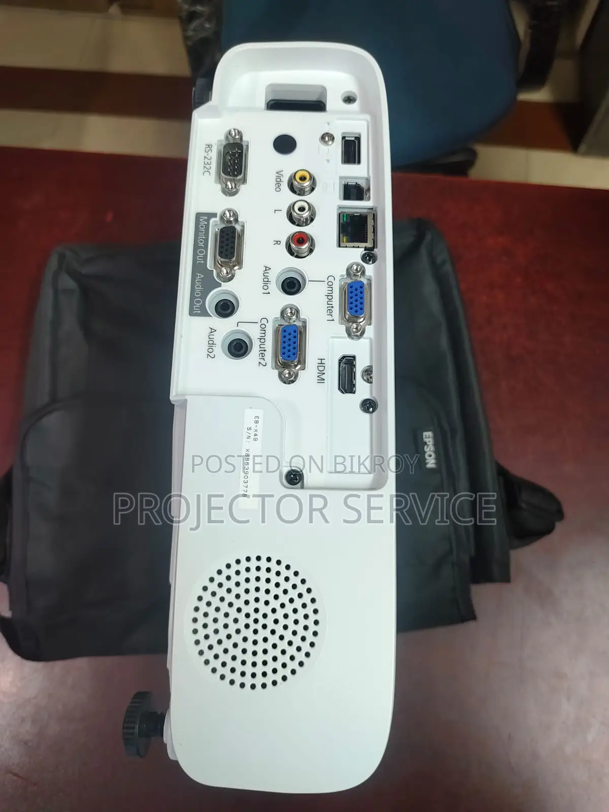 Epson PowerLite X49 3LCD Projector 3600 Lumens
