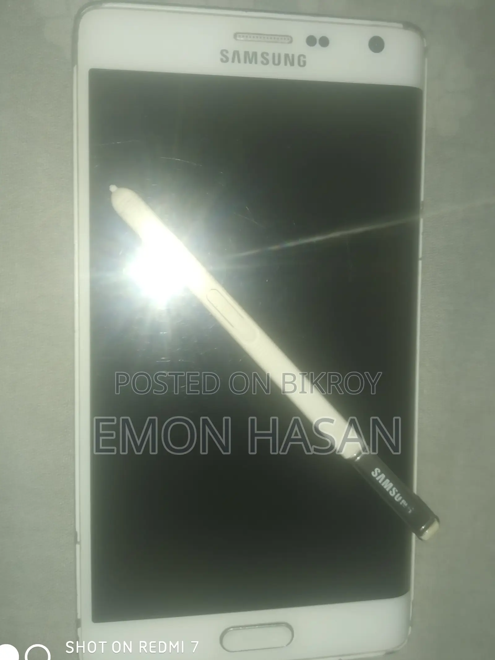 Samsung Galaxy Note Edge বেটারি বিহিন (Used)