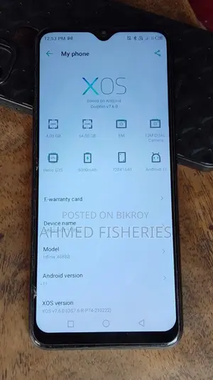 Infinix Hot 11 Play . (Used)